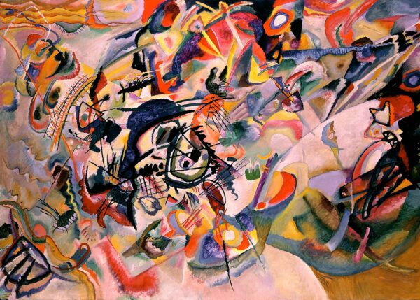 Composição VII – Vassily Kandinsky Quadros Populares Artemis Reproduction