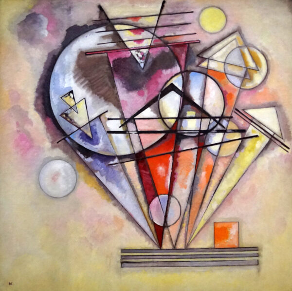 Sobre as pontas – Vassily Kandinsky Wassily Kandinsky Artemis Reproduction