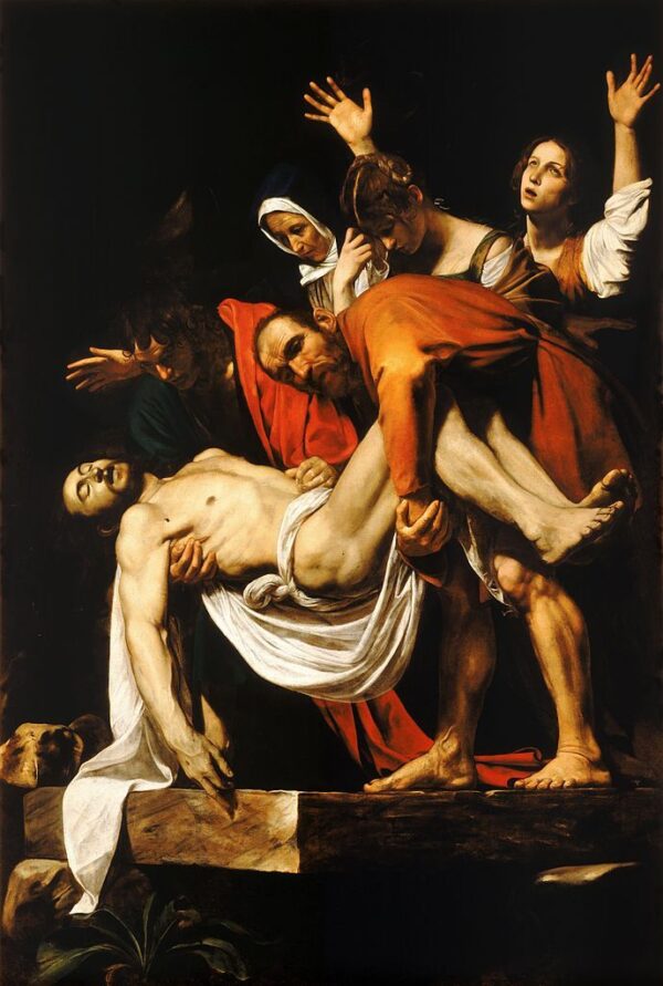 A Sepultura de Cristo – Caravaggio Caravaggio Artemis Reproduction