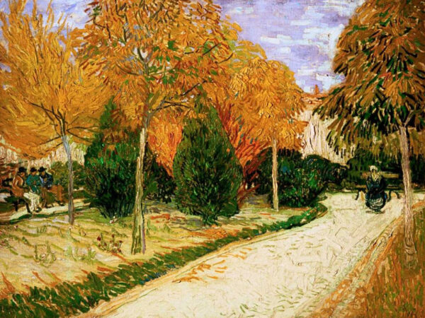 Jardim de Outono – Van Gogh Vincent Van Gogh Artemis Reproduction