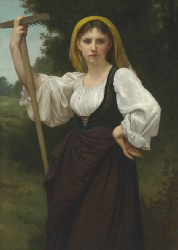 Moedor de Feno – William Bouguereau William Bouguereau Artemis Reproduction