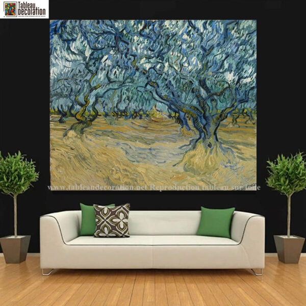 O Campo de Oliveiras – Van Gogh Vincent Van Gogh Artemis Reproduction 6