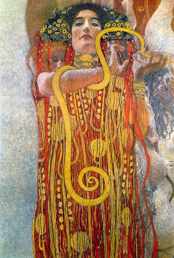 Hygieia Medicina Detalhe – Gustav Klimt Gustav Klimt Artemis Reproduction