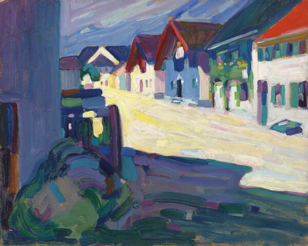 Rue Murnau – Vassily Kandinsky Wassily Kandinsky Artemis Reproduction