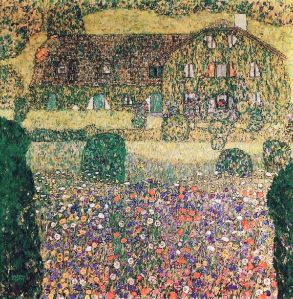 Villa à beira do Attersee – Gustav Klimt Gustav Klimt Artemis Reproduction