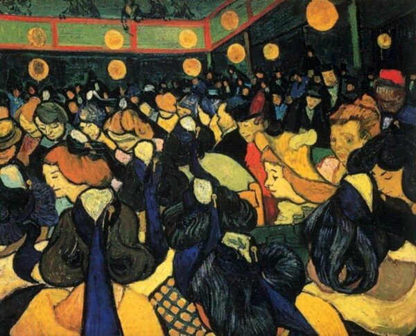 Sala de dança em Arles – Van Gogh Vincent Van Gogh Artemis Reproduction