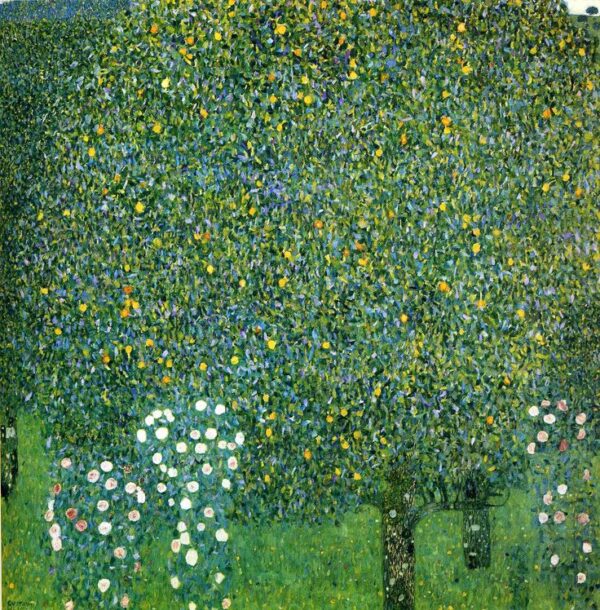 Rosais sob as árvores – Gustav Klimt Gustav Klimt Artemis Reproduction