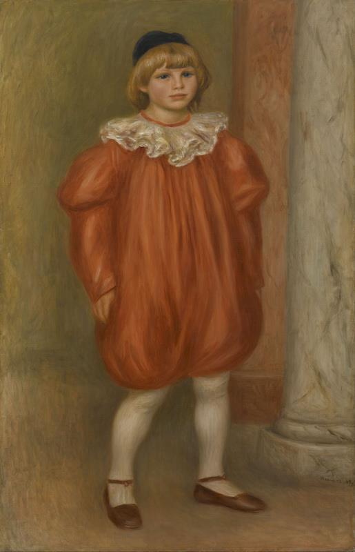 Claude Renoir em um traje de palhaço – Pierre-Auguste Renoir Pierre-Auguste Renoir Artemis Reproduction