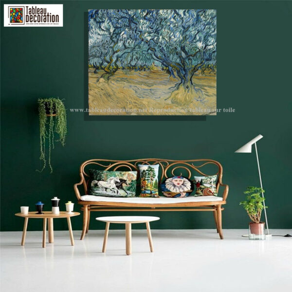 O Campo de Oliveiras – Van Gogh Vincent Van Gogh Artemis Reproduction 3