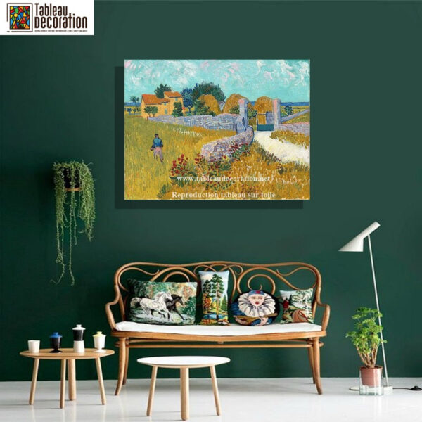 Fazenda na Provença – Van Gogh Vincent Van Gogh Artemis Reproduction 2