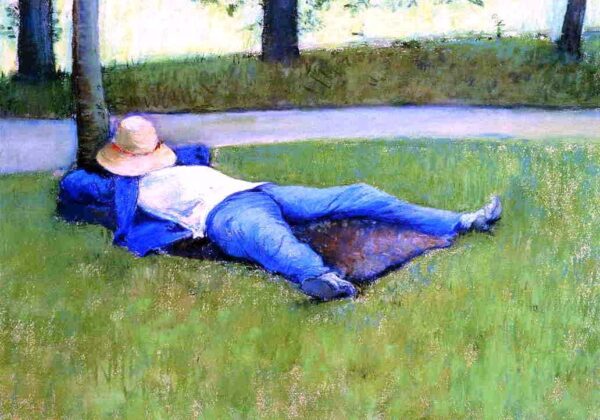 A soneca – Caillebotte Gustave Caillebotte Artemis Reproduction