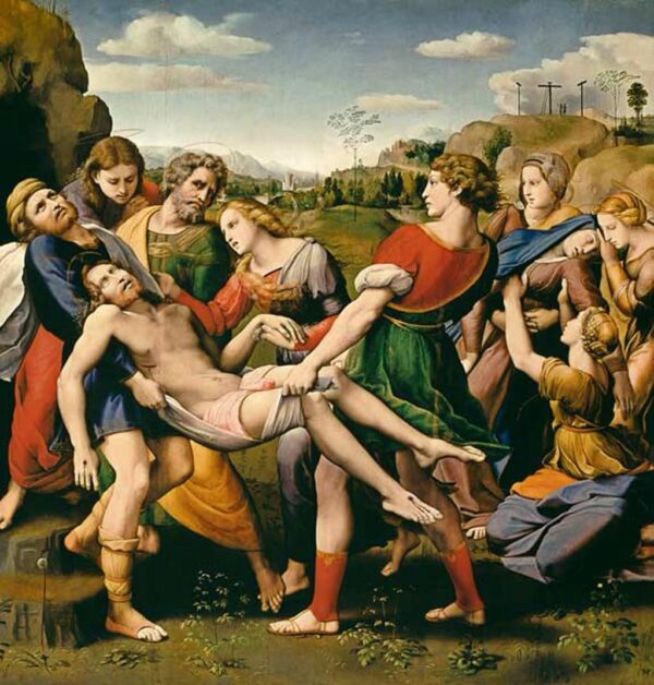 Morte de Cristo – Rafael (pintor) Rafael Sanzio Artemis Reproduction