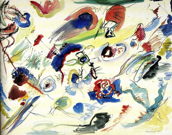 Aquarela Abstrata – Vassily Kandinsky Wassily Kandinsky Artemis Reproduction