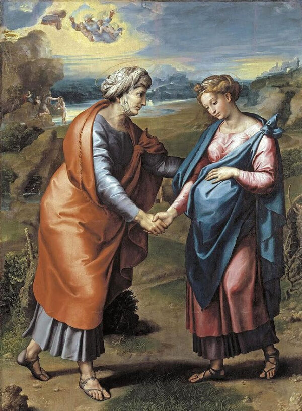 A visitação – Raphaël (pintor) Rafael Sanzio Artemis Reproduction