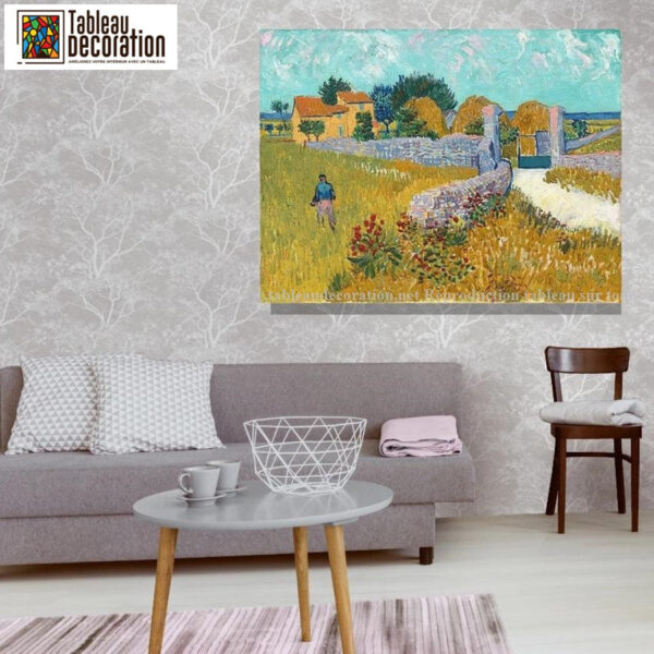 Fazenda na Provença – Van Gogh Vincent Van Gogh Artemis Reproduction 4