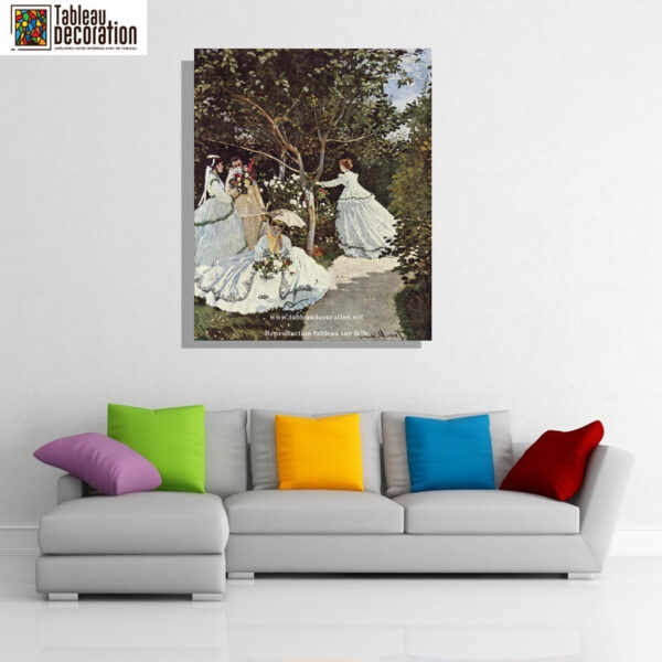 Mulheres no Jardim – Claude Monet Claude Monet Artemis Reproduction 5