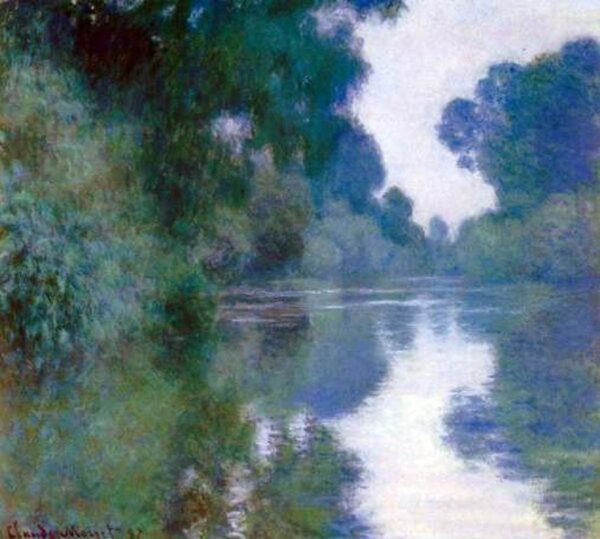 Bras de Seine perto de Giverny – Claude Monet Claude Monet Artemis Reproduction