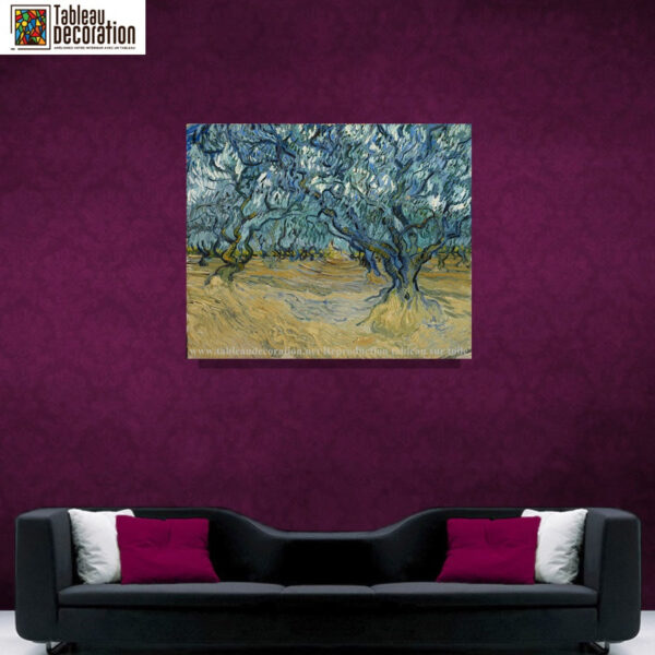 O Campo de Oliveiras – Van Gogh Vincent Van Gogh Artemis Reproduction 5