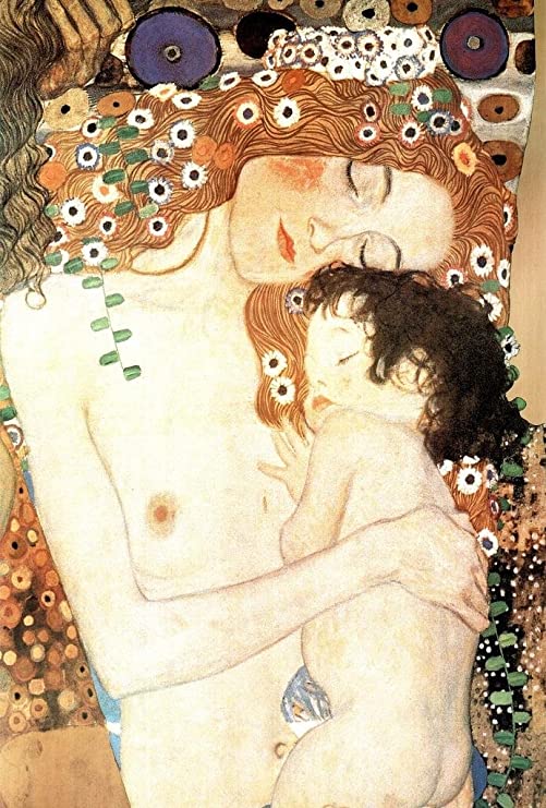 Mãe e filho – Gustav Klimt Gustav Klimt Artemis Reproduction