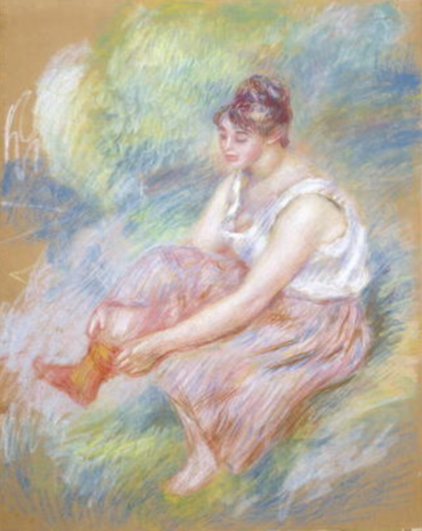 Depois do banho, por volta de 1890 – Pierre-Auguste Renoir Pierre-Auguste Renoir Artemis Reproduction