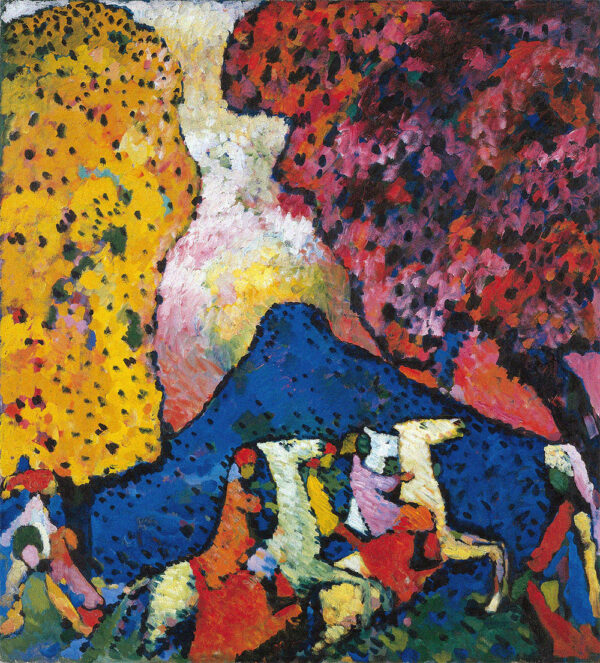 A montanha azul – Vassily Kandinsky Wassily Kandinsky Artemis Reproduction