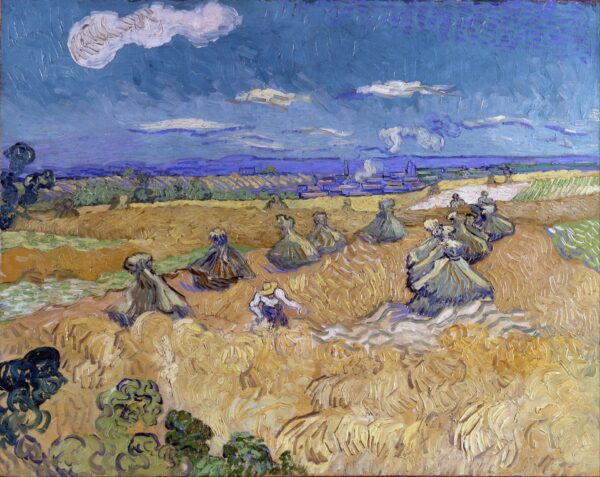 Campo de Trigo 1890 – Van Gogh Vincent Van Gogh Artemis Reproduction