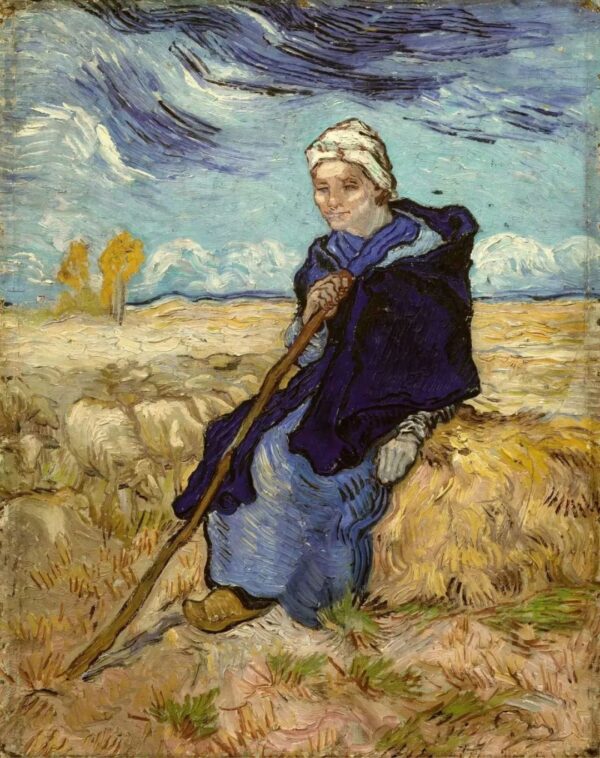 A pastora – Van Gogh Vincent Van Gogh Artemis Reproduction