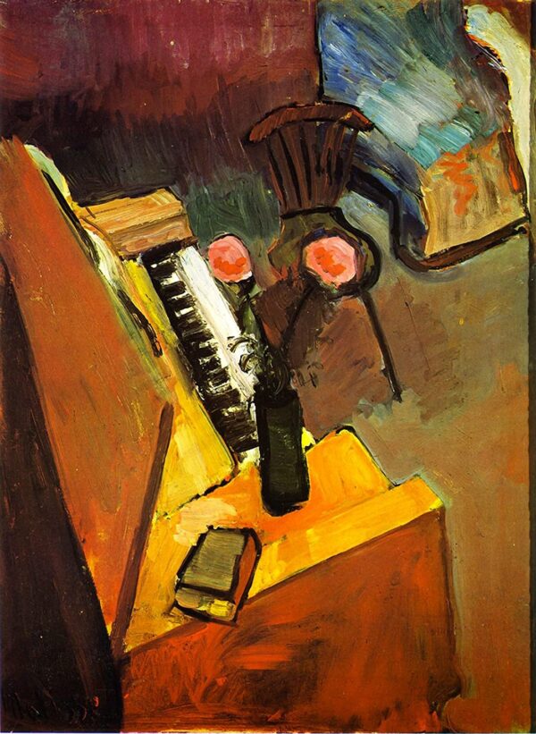 Interior com Harmonium – Matisse Henri Matisse Artemis Reproduction