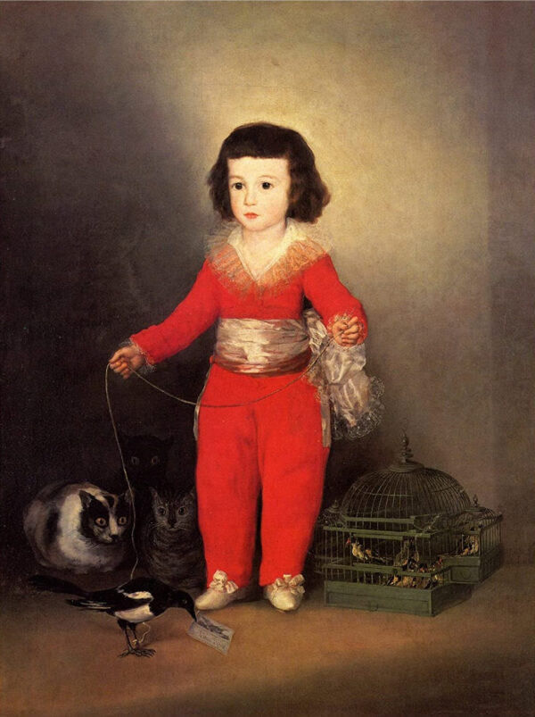 Don Manuel Osório de Zúñiga, criança – Francisco de Goya Francisco de Goya Artemis Reproduction