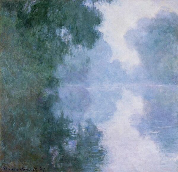 Bras de Seine perto de Giverny – Claude Monet Claude Monet Artemis Reproduction