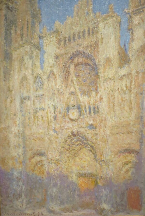 Catedral de Rouen, ao meio-dia (W1326) – Claude Monet Claude Monet Artemis Reproduction