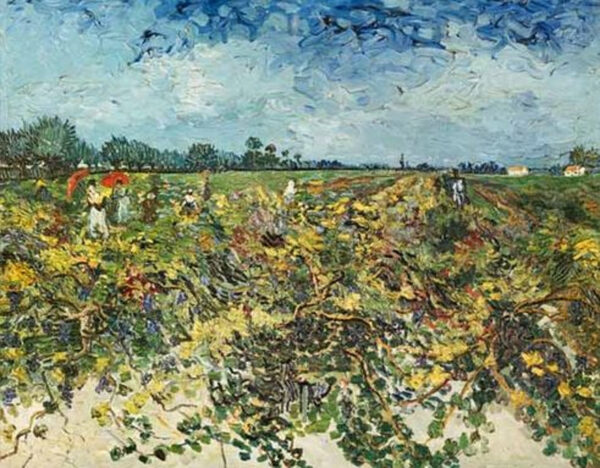 O vinhedo verde – Van Gogh Vincent Van Gogh Artemis Reproduction