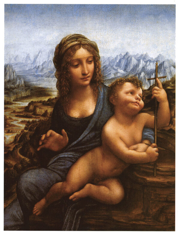 A Virgem com o Fuso – Léonard de Vinci Leonardo da Vinci Artemis Reproduction