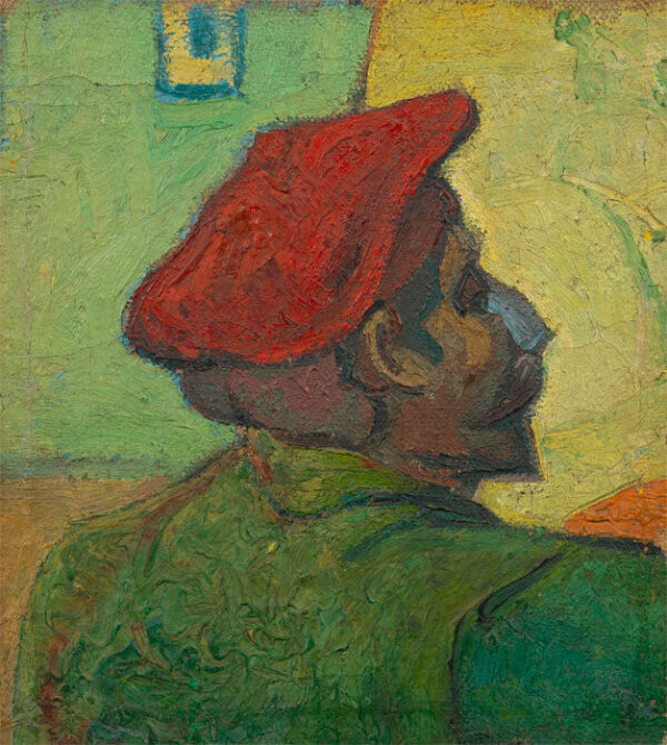 Retrato de Paul Gauguin (Homem de boina vermelha) – Van Gogh Vincent Van Gogh Artemis Reproduction