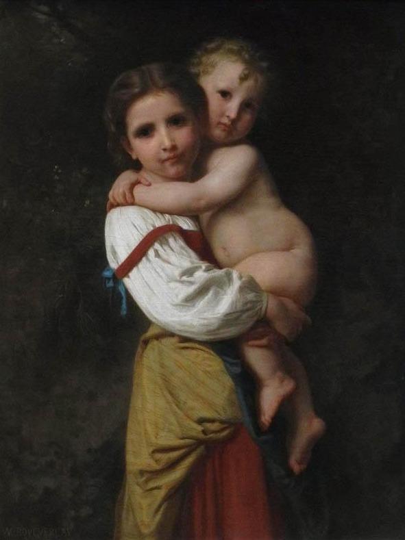 Ir ao banho – William Bouguereau William Bouguereau Artemis Reproduction