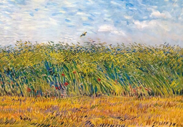 Campo de trigo com cotovias – Van Gogh Vincent Van Gogh Artemis Reproduction