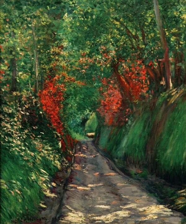 Alameda em Subbosque – Caillebotte Gustave Caillebotte Artemis Reproduction