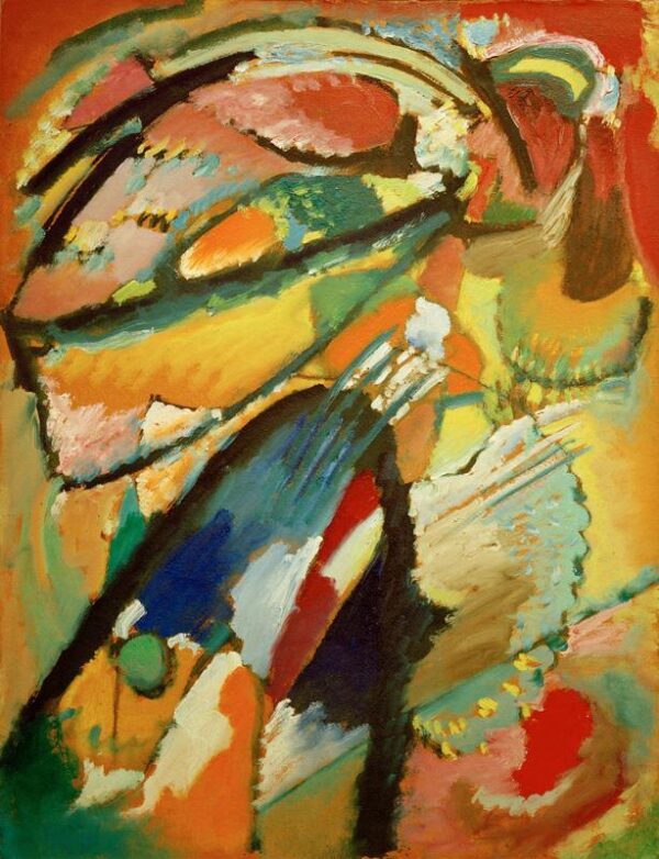 Anjo do Juízo Final – Vassily Kandinsky Wassily Kandinsky Artemis Reproduction