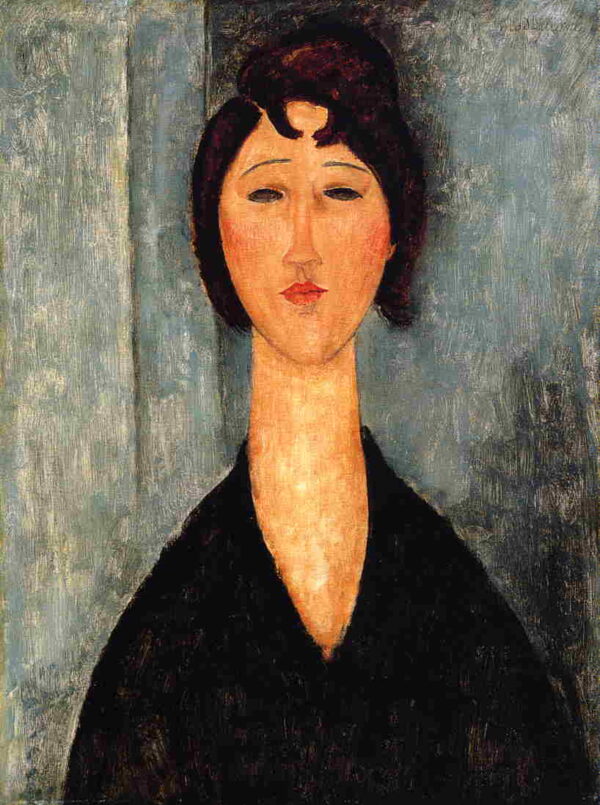 Retrato de uma Jovem Mulher II – Amadeo Modigliani Artemis Reproduction