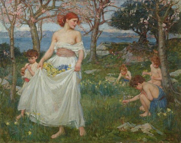 Uma Canção da Primavera – John William Waterhouse John William Waterhouse Artemis Reproduction