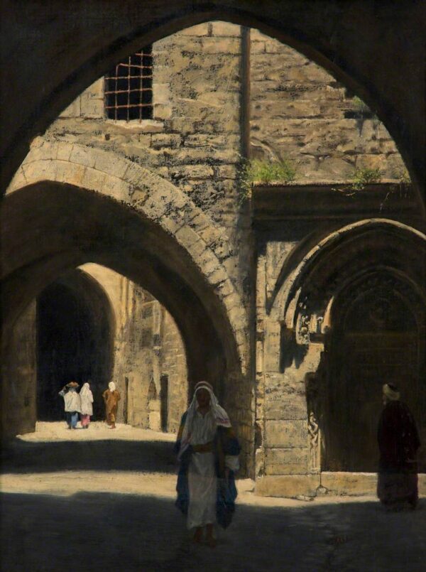 Uma Rua em Jerusalém de John Collier John Collier Artemis Reproduction