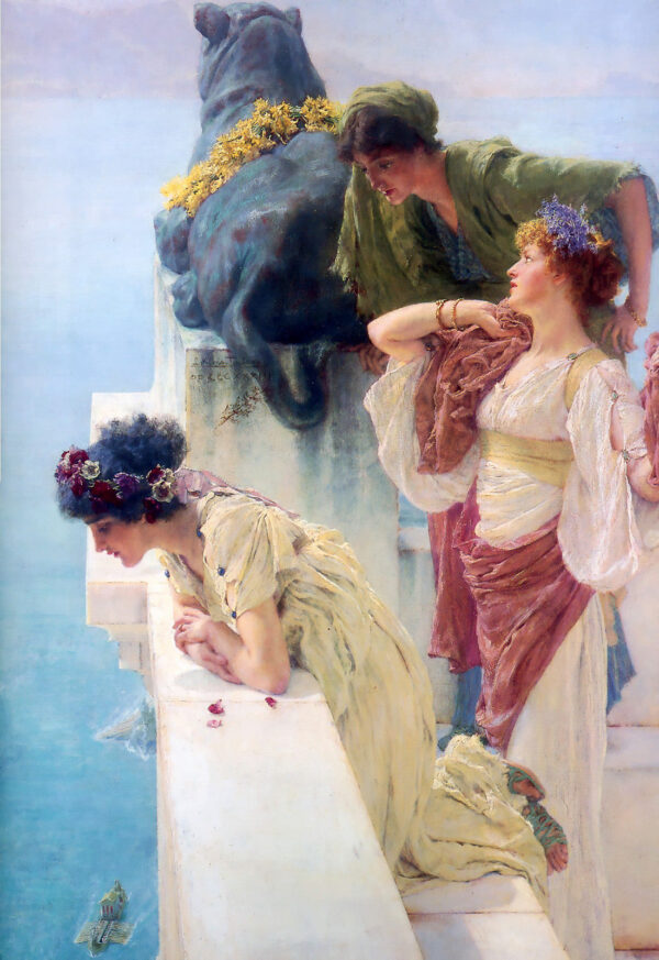 Um coq-à-l’âne – Lawrence Alma-Tadema Lawrence Alma-Tadema Artemis Reproduction