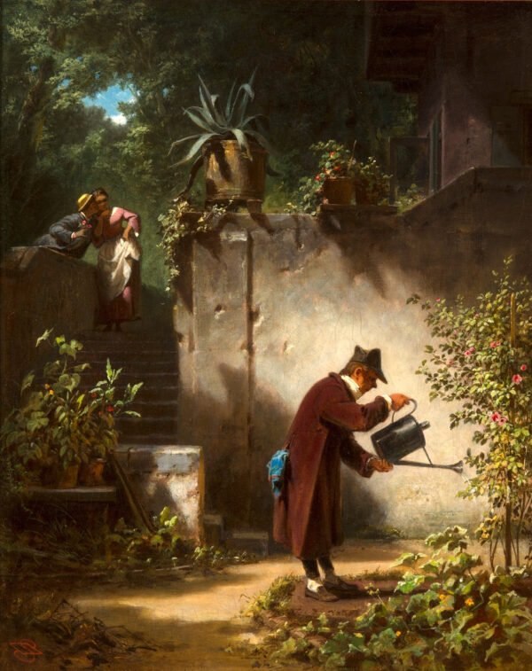 O amigo das flores – Carl Spitzweg Carl Spitzweg Artemis Reproduction