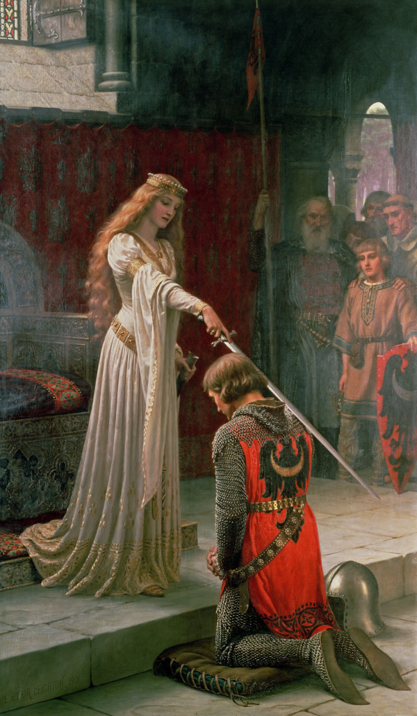 O Adoubamento – Edmund Leighton Edmund Leighton Artemis Reproduction