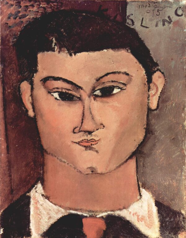 Retrato de Moise Kisling – Amadeo Modigliani Artemis Reproduction