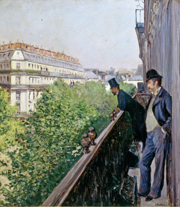 À Varanda, Boulevard Haussmann – Caillebotte Gustave Caillebotte Artemis Reproduction