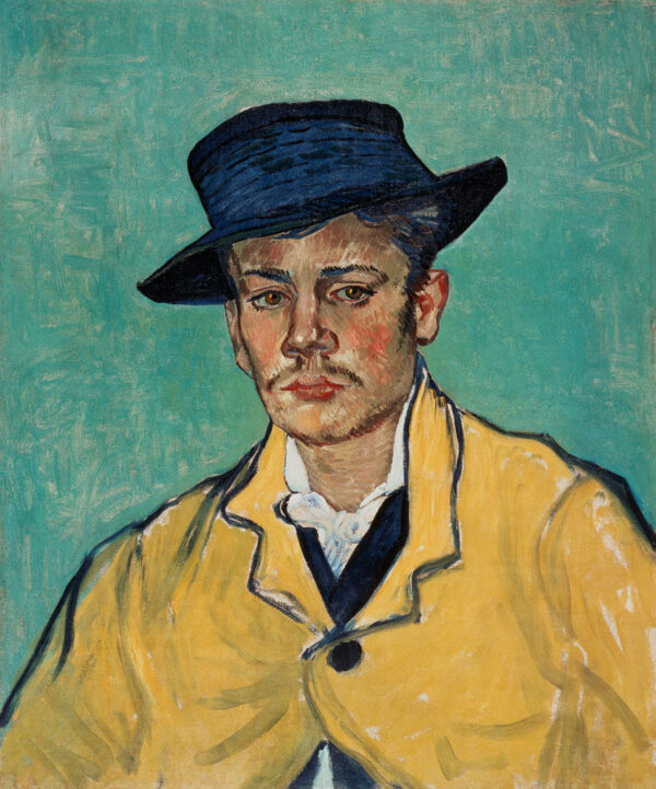 Retrato de Amand Roulin aos 17 anos – Van Gogh Vincent Van Gogh Artemis Reproduction