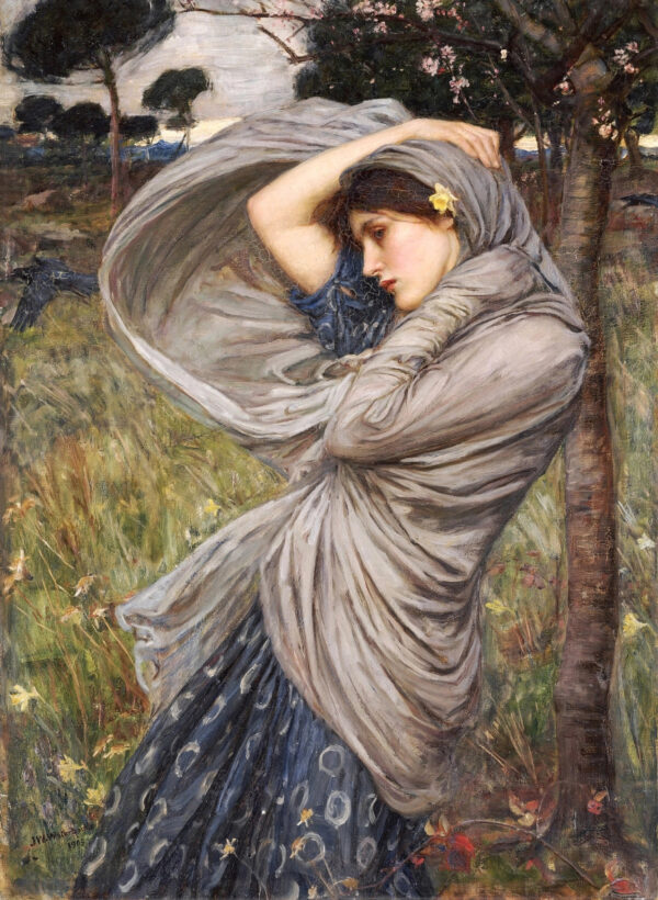 Borée – John William Waterhouse John William Waterhouse Artemis Reproduction