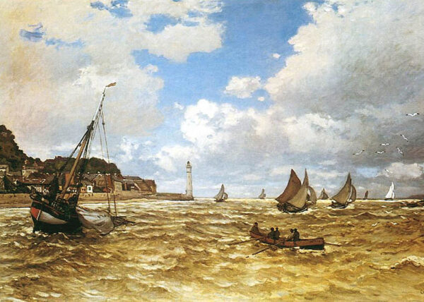 Boca do Sena em Honfleur – Claude Monet Claude Monet Artemis Reproduction