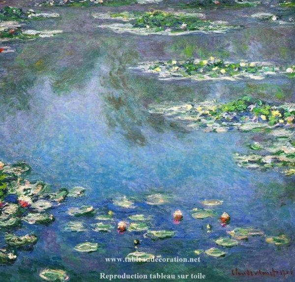 Ninféias – Quadro conhecido de Claude Monet “Os Nenúfares” de Claude Monet Artemis Reproduction